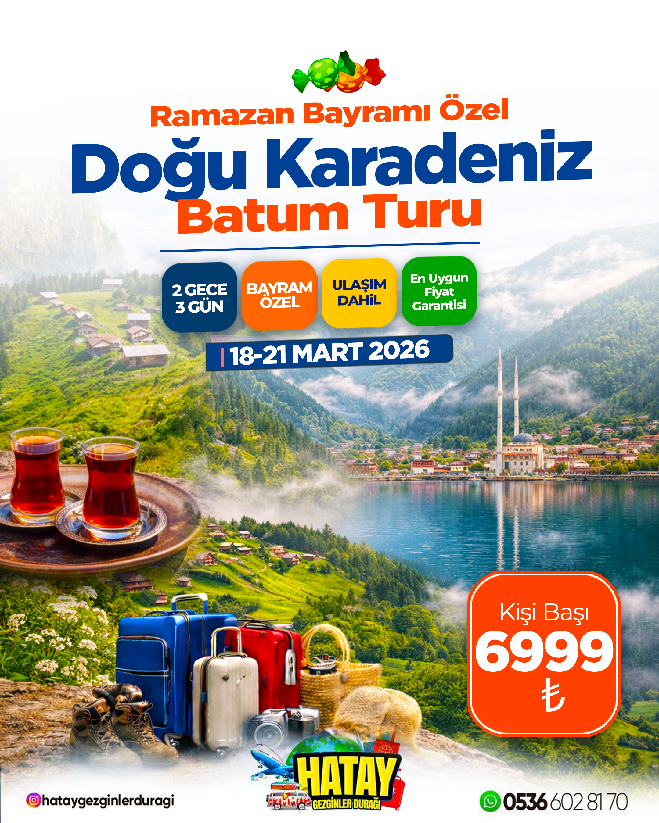Ramazan Bayramı Özel Doğu Karadeniz-Batum Turu
