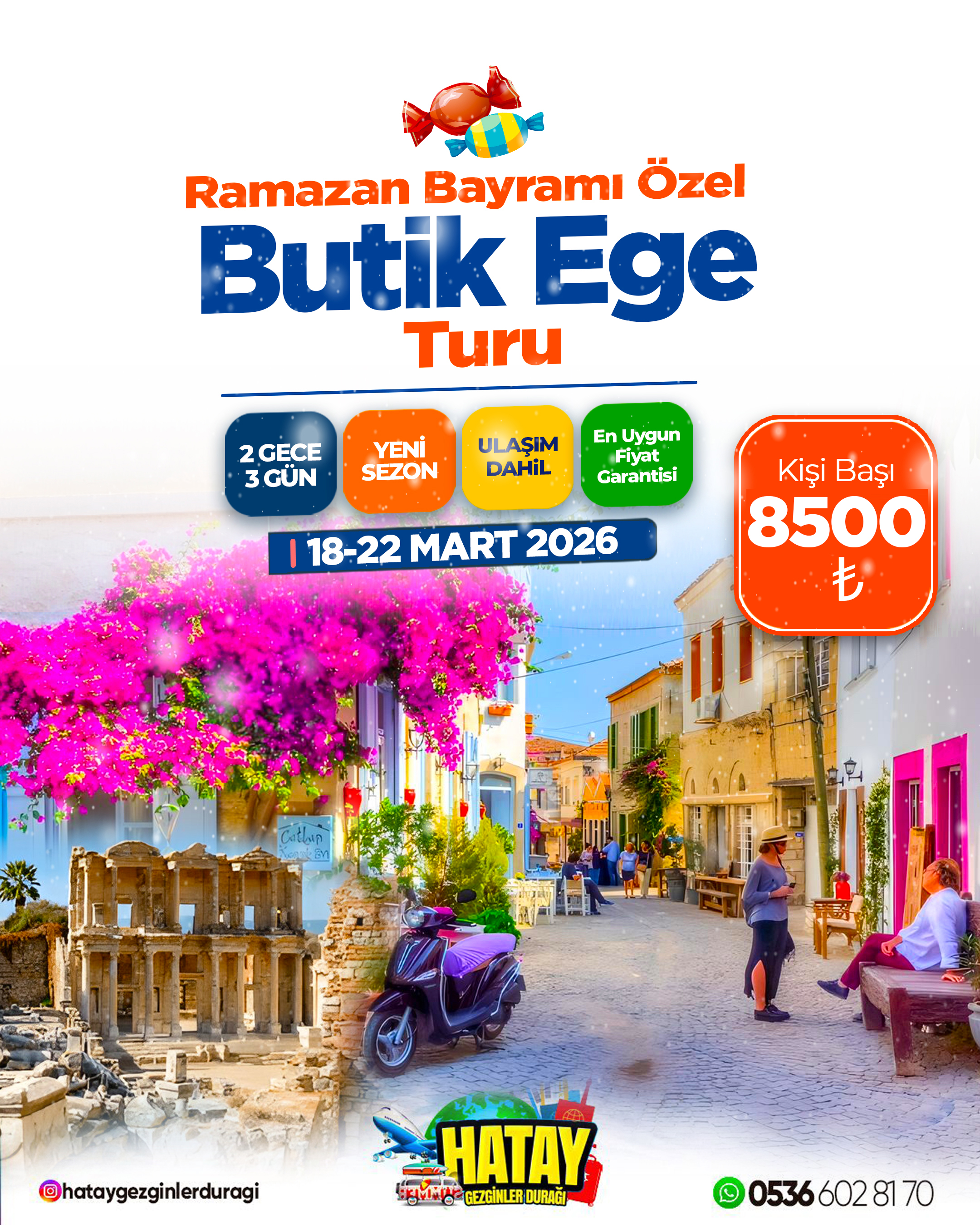 ☀️Ramazan Bayramı Özel Butik Ege Turu☀️