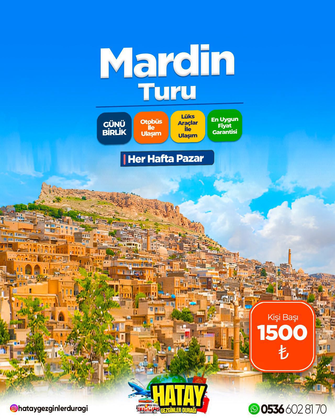 Günübirlik Mardin Turu